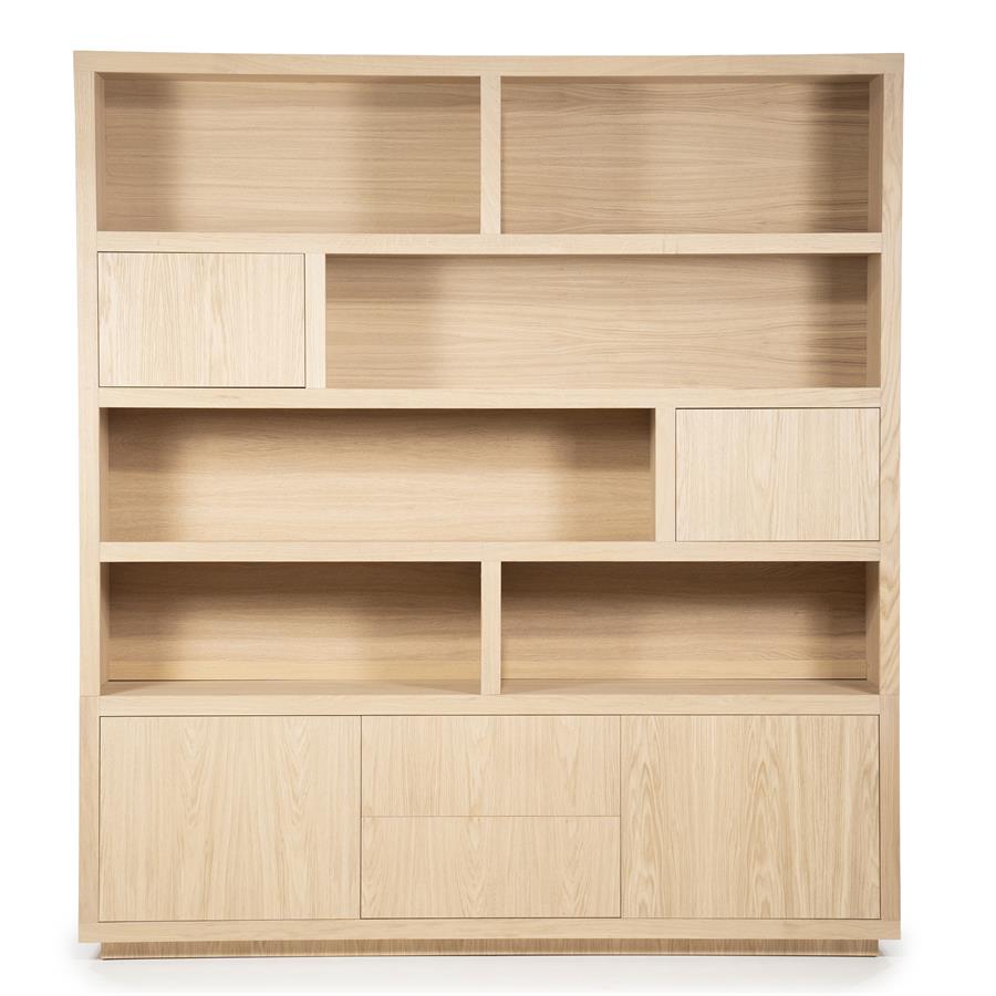 Vakkenkast Helsinki Naturel Eiken 200x220cm